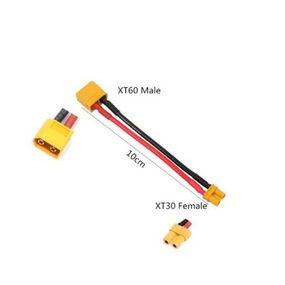 Перехідник конектора XT60 - XT30 Кабельний Адаптер XT60 Male - XT30 Female