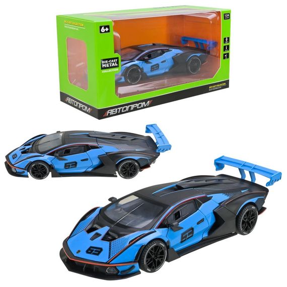 Модель автомобіля "Lamborghini" AP7700(Blue) масштаб 1:24 | Зображення 2