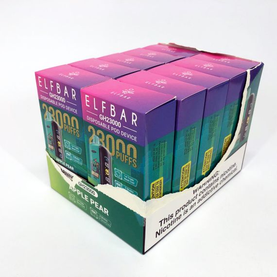 ELF BAR GH 23000 смак Яблуко Груша (Apple Pear) | Зображення 3