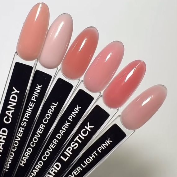 Гель для нарощення нігтів D.I.S Nails HARD Cover Coral 28мл | Зображення 1