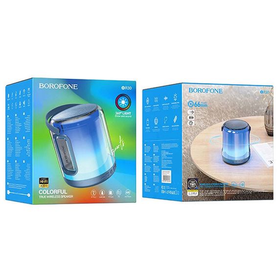 Bluetooth Колонка Borofone BR30 Auspicious colorful sports | Зображення 3