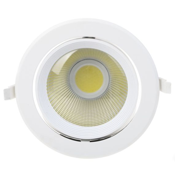 Світильник стельовий LED вбудований LED-168/30W CW WH Brille 32-186