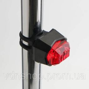 Задній стоп сигнал для велосипеда AQ-009-3LED, Задня велосипедна фара мигалка, Велоліхтар на багажник QD-15