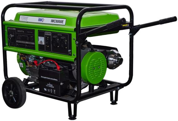 Генератор однофазний бензиновий IMC 8 KVA/6.4 кВт | Зображення 1