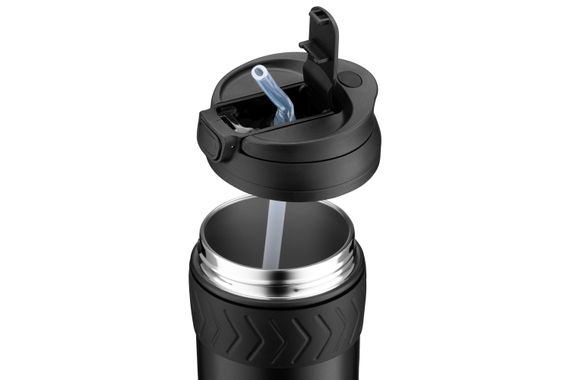 Термокухоль Ardesto Cosy 400 мл Чорний AR2640BT | Зображення 4