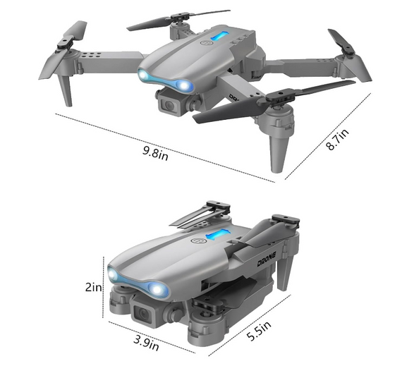 Дрон S89 Pro з HD камерою Wi-Fi Fpv позиціювання аерофотознімання   знижка | Зображення 2