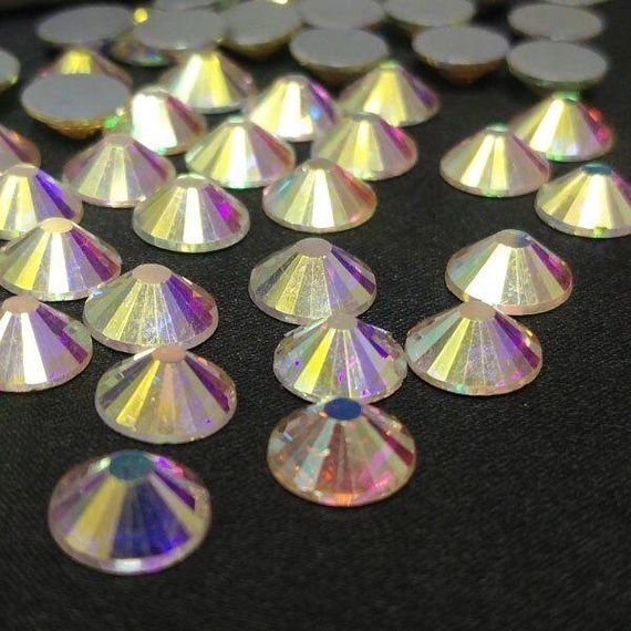 SS50 термоклеевые стразы дмс (dmc Китай) col Crystal AB | Зображення 1