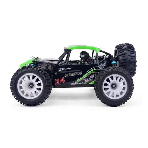 Машинка на радіокеруванні ZD Racing DTK-16 Desert Truck 4WD 1/16 Brushed Rocket (Green) | Зображення 2