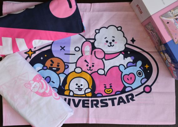 Постельное белье TAC Disney 160×220 см BT21 Universtar | Зображення 3