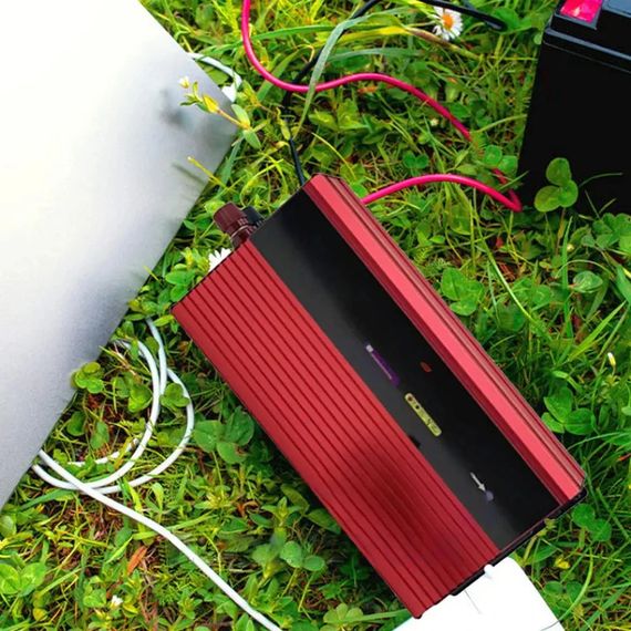 Перетворювач напруги 12 220 V USB+розетка, від прикурювача XPRO (234564668_2621) | Зображення 2