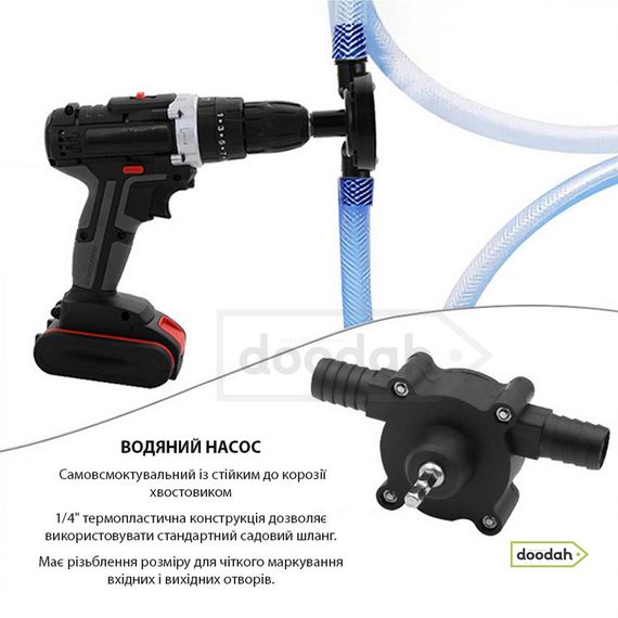 Насос (механічна помпа на дріль) для перекачування рідин – Pumps Model 1 | Зображення 8