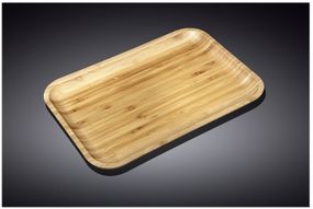 Блюдо бамбуковое прямоугольное Wilmax (Вилмакс) Bamboo 33х23 см (WL-771055)