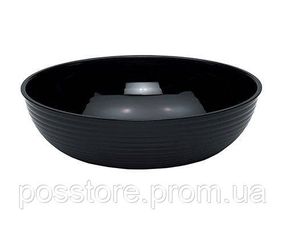 Салатница круглая RSB 10 CW-110 из черного поликарбоната, Cambro