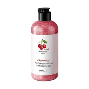 Скрабувальний гель для душу з вишнею IMAGES Red Cherry Shower Gel, 300 мл