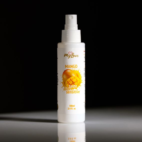 Інтимний гель-лубрикант - MyLove Taste Slide Sensitive Mango, 100 мл | Зображення 1