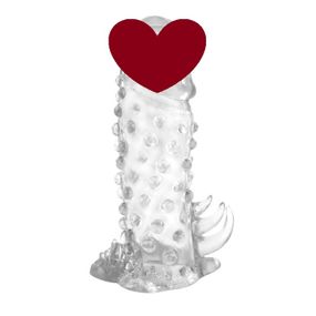 Насадка на пенис с вибро BAILE Brave Man Vibrating Sex Aura