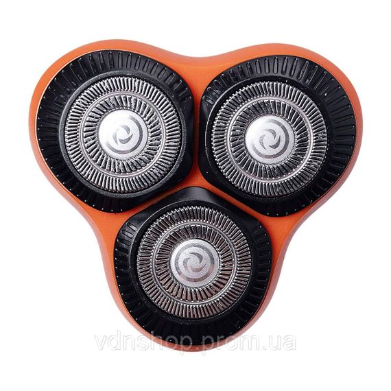 Электробритва 5 Вт 800 mAh бритва электрическая беспроводная с тремя бритвенными головками Sokany SK-16038R | Зображення 4