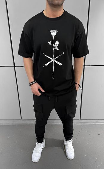 Футболка з ДТФ принтом (оверсайз) | Зображення 1