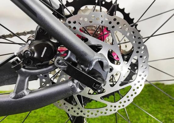 Велосипед горный 29" Crosser Solo рама 21", 1x12 L-TWOO AX, гидравлика Shimano MT200, воздушная вилка Зеленый | Зображення 5