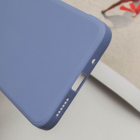 Силиконовый чехол Candy Full Camera для Xiaomi Redmi 12 Голубой / Mist blue | Зображення 5