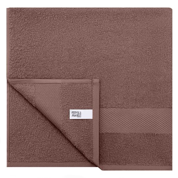 Рушник махровий Ardesto Essence 70х140см, 100% бавовна, коричневий (ART2270BR) | Зображення 4