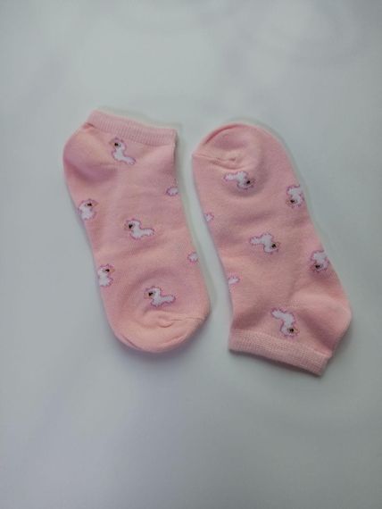 Шкарпетки короткі  дитячі з принтами Twinsocks р-14-16(23-25), 18-20(29-31) блакитний, сірий, бежевий, рожевий | Зображення 3