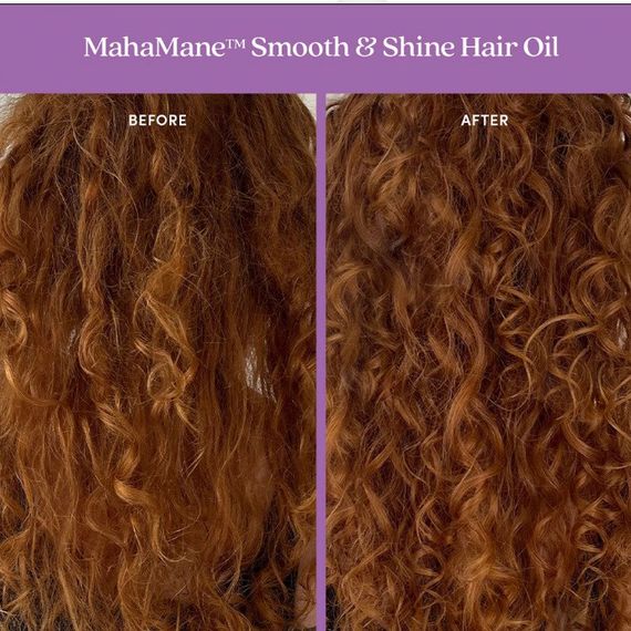 Масло для волосся Fable & Mane MahaMane Smooth and Shine Hair Oil - 55ml | Зображення 3