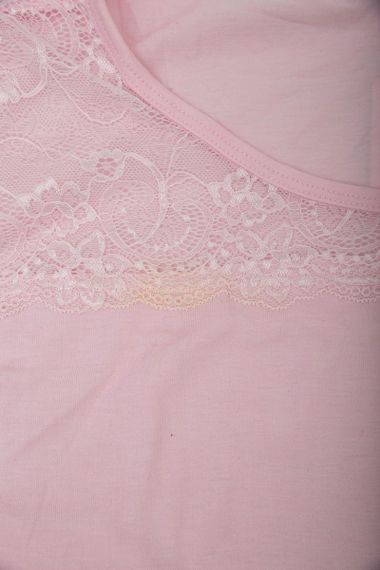 Пижама женская с принтом  -уценка, цвет розовый, 243R1602-010-U-43 | Зображення 6