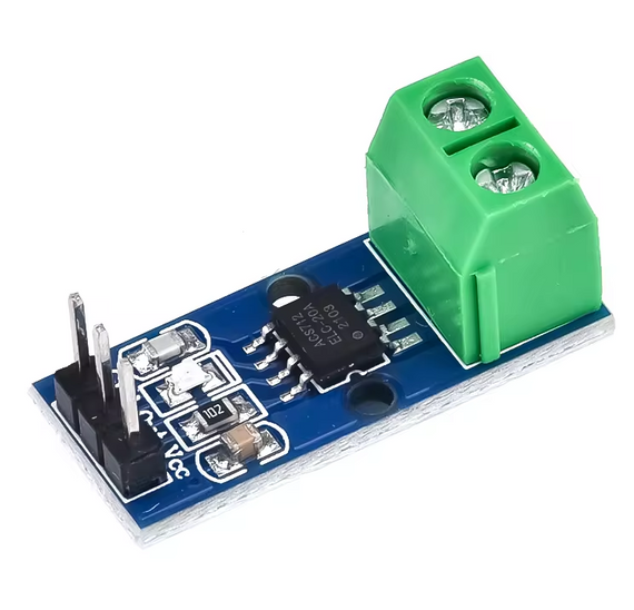 Модуль з датчиком струму ACS712 20А