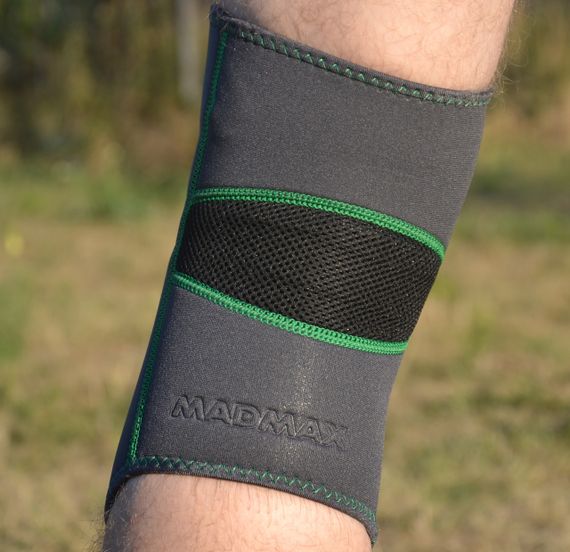 Наколінник Мадмакс MFA-294 Zahoprene Knee Support Dark Grey/Green (1шт.) XL | Зображення 7