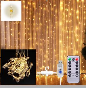 Гірлянда Xmas LED Водоспад 3м х 2м 320 LED Теплий білий XPRO (47651-3840_321)