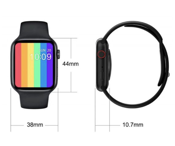 Рожеві Смарт-часы Smart Watch 6 T500 | Зображення 4