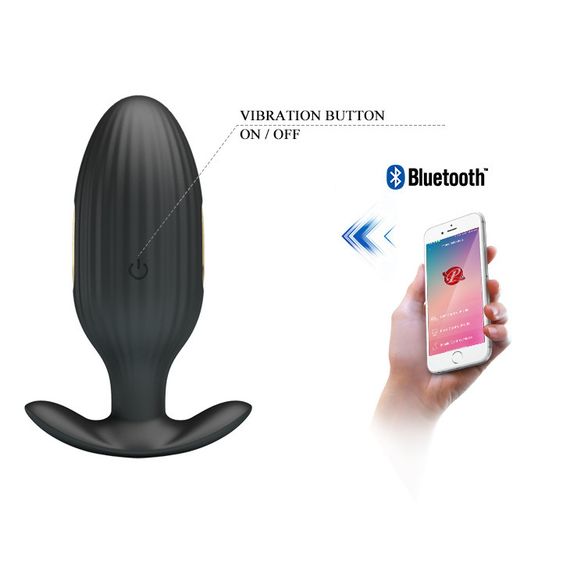 Анальна пробка Pretty Love JEFFERSON з вібрацією, електро стимуляцією та дистанційним керуванням BI-040083HP sexstyle | Зображення 7