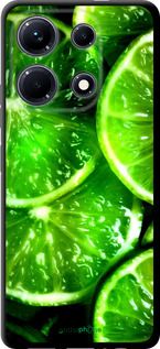 Чохол на Infinix Note 30 Зелені часточки лимона "852b-3138-2448"