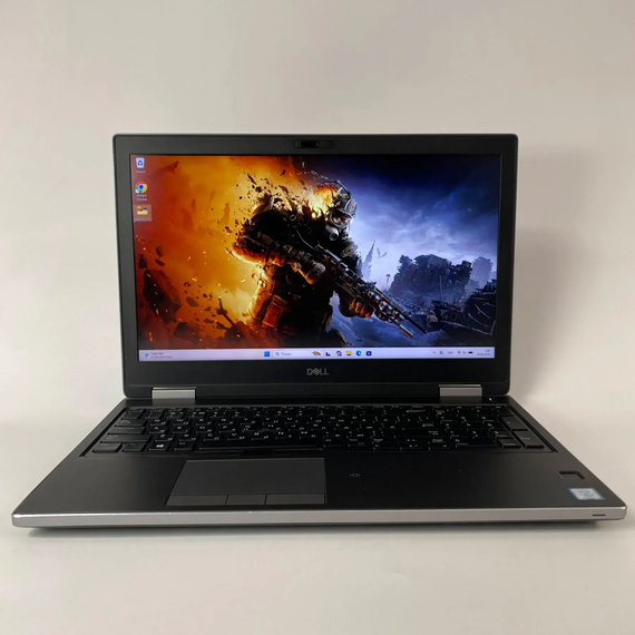 Мобильная рабочая станция Б-класс Dell Precision 7540 / 15.6" (1920x1080) IPS / Intel Core i7-9850H (6 (12) ядер по 2.6 - 4.6 GHz) / 16 GB DDR4 / 512 GB SSD / nVidia Quadro T1000, 4 GB GDDR5, 128-bit / WebCam / TouchID б/у + Подарок Беспроводная мышь | Зображення 1