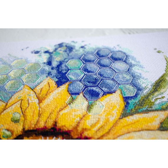 Набір для вишивання хрестиком "Колір Сонця" AH-182 41х21 см | Зображення 1