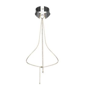 Намисто-комір Bijoux Indiscrets Desir Metallique Collar, Black