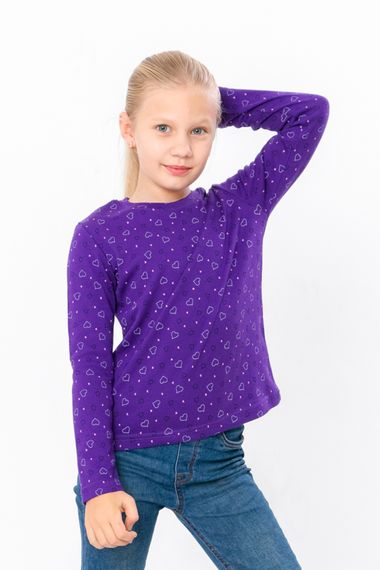 Джемпер для дівчинки Носи своє 128 Бузковий (p-12523-139827) | Зображення 1