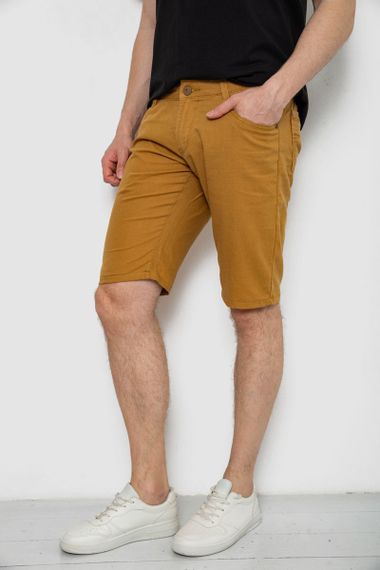 Шорты мужские, цвет темно-горчичный, 238R2489 | Зображення 2