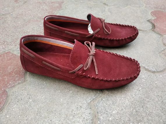 Мокасини бордовий Rifellini 45 розмір | Зображення 4