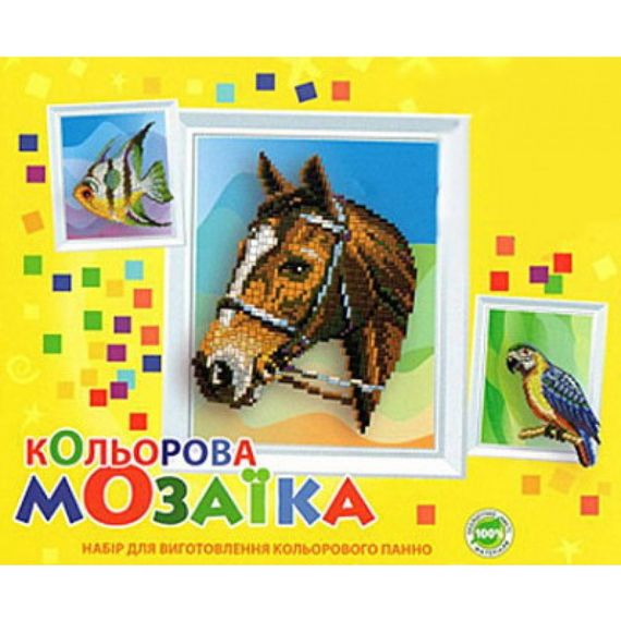 Набір для творчості: виготовлення панно. Кольорова мозаїка