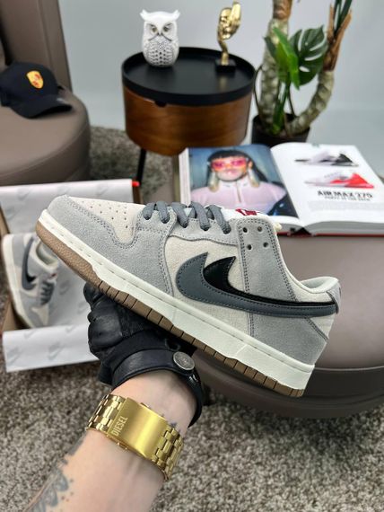 Кросівки SB Dunk Low SE “85 Double Swoosh Grey , В'єтнам 41 26-26.5 см | Зображення 3