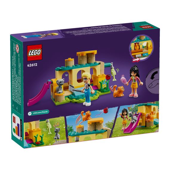 Конструктор LEGO Friends Пригоди на котячому ігровому майданчику 87 деталей (42612) | Зображення 5