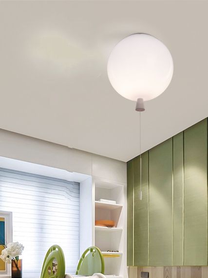 Люстра стельова на 1 лампочку 27465 Білий 25-120х20х20 см. | Зображення 4