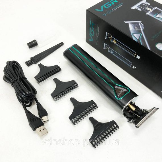 Перезаряджається набір для стрижки волосся VGR, Електрична машинка тример для волосся і бороди NU-59 | Зображення 6