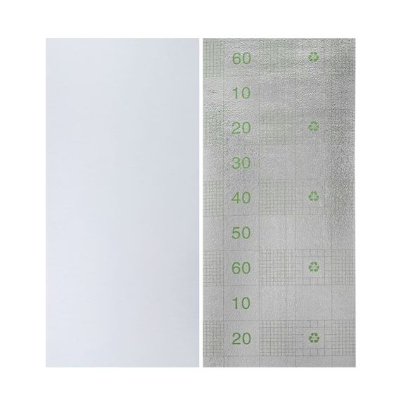 Самоклеюча вініловая плитка в рулоні білий льон 0,6*3m*2мм Мат SW-00002041 | Зображення 3