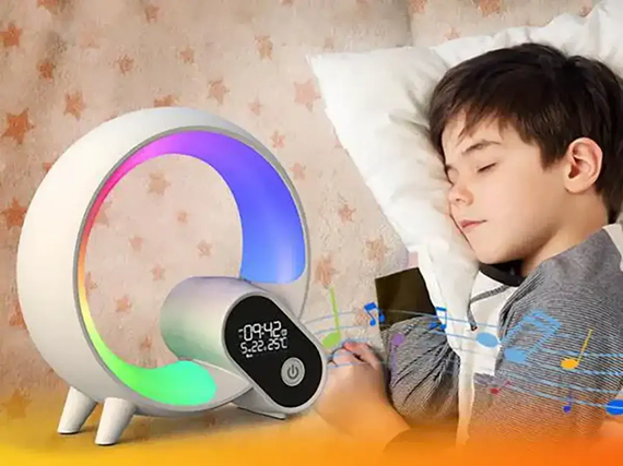 Лампа-ночник с Bluetooth-колонкой G-Smart HM-2309 | Зображення 4
