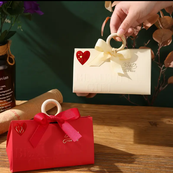 Наклейки, стікери сердечки  Колір червоний 100 (шт) | Зображення 4