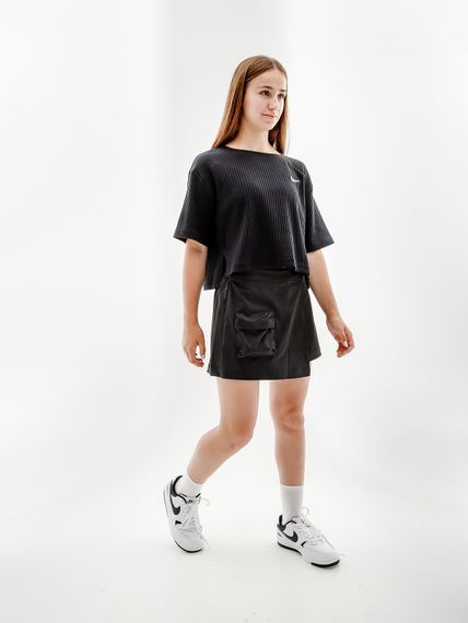 Футболка Nike W NSW RIB JRSY SS TOP | Зображення 3