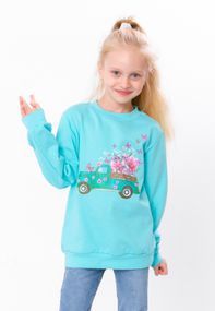 Джемпер для дівчинки Носи своє 116 Блакитний (p-4540-132900)